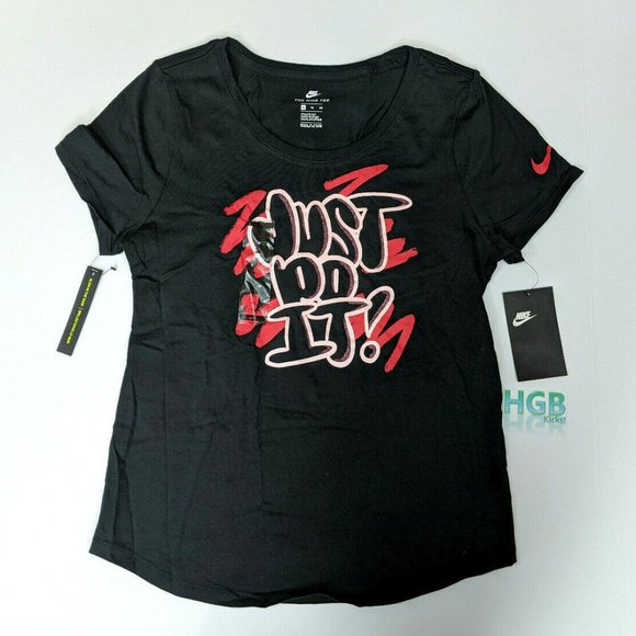 Just A Girl Black Baby Tee – LA CHIC PICK